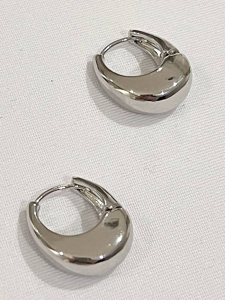 The Antwerp Silver Earrings for wholesale by Tally the Label