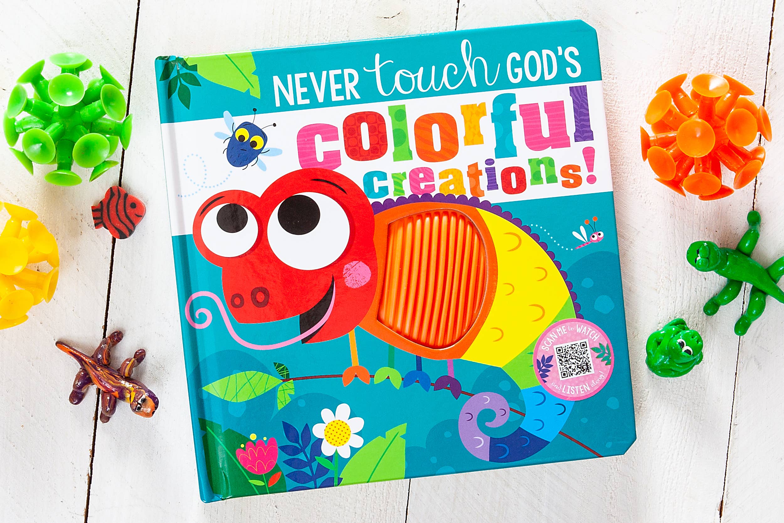 BroadStreet Publishing Group, LLC - Wholesale Baby & Toddler Book (0-2) - Never Touch God’s Colorful Creations (Tactile Book Ages 0+)0