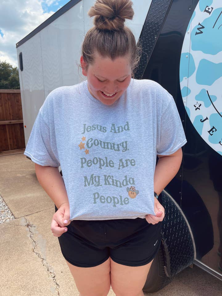 Jesus and Country People for wholesale by The Rustic J Boutique