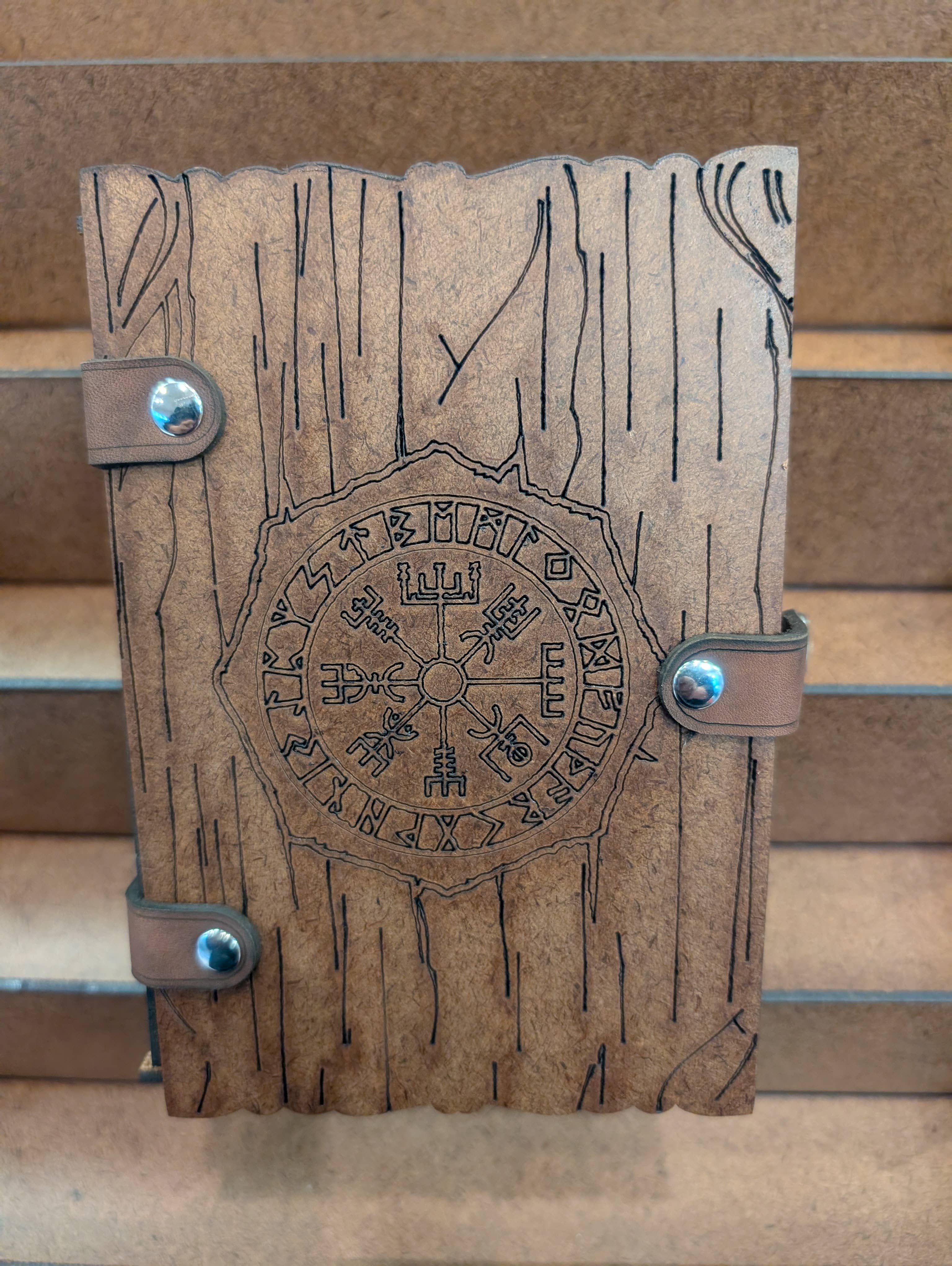 The Nerdy Wolf - Wholesale Journal/Diary - Journal Kit with Glass Dip Pen, Ink, and Wood Gift Box17