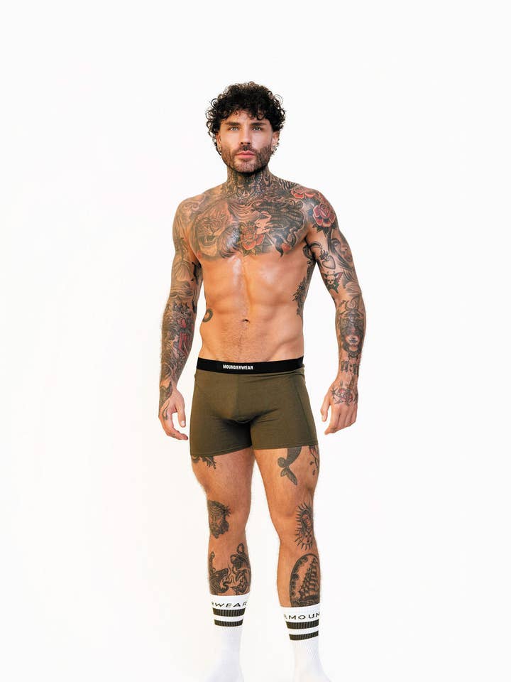 Los bóxers estándar para venta al por mayor de MOUNDERWEAR