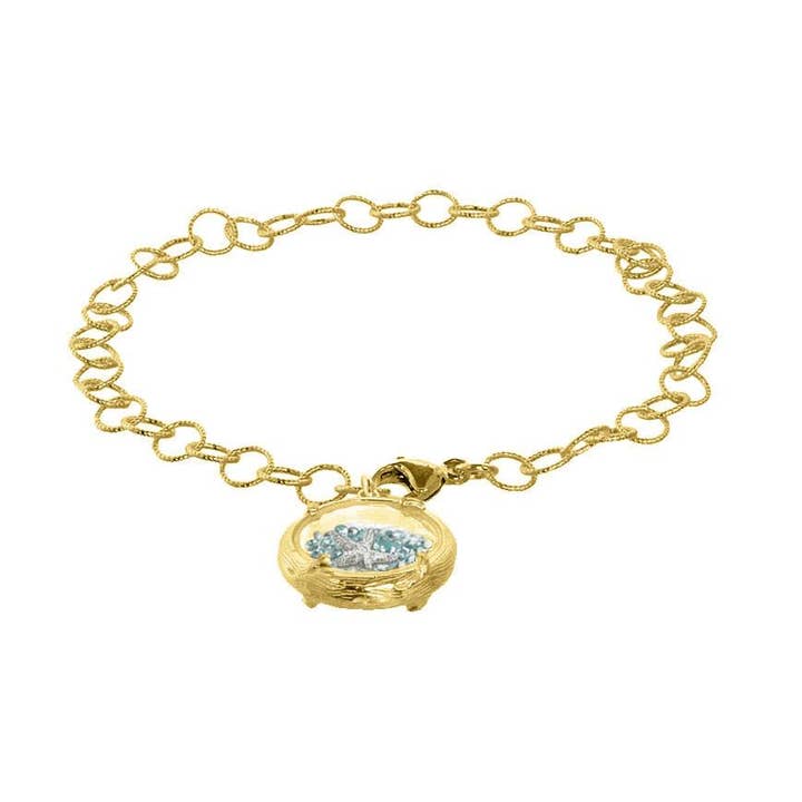 Shaker Bracelet with Starfish for wholesale by Catherine Weitzman