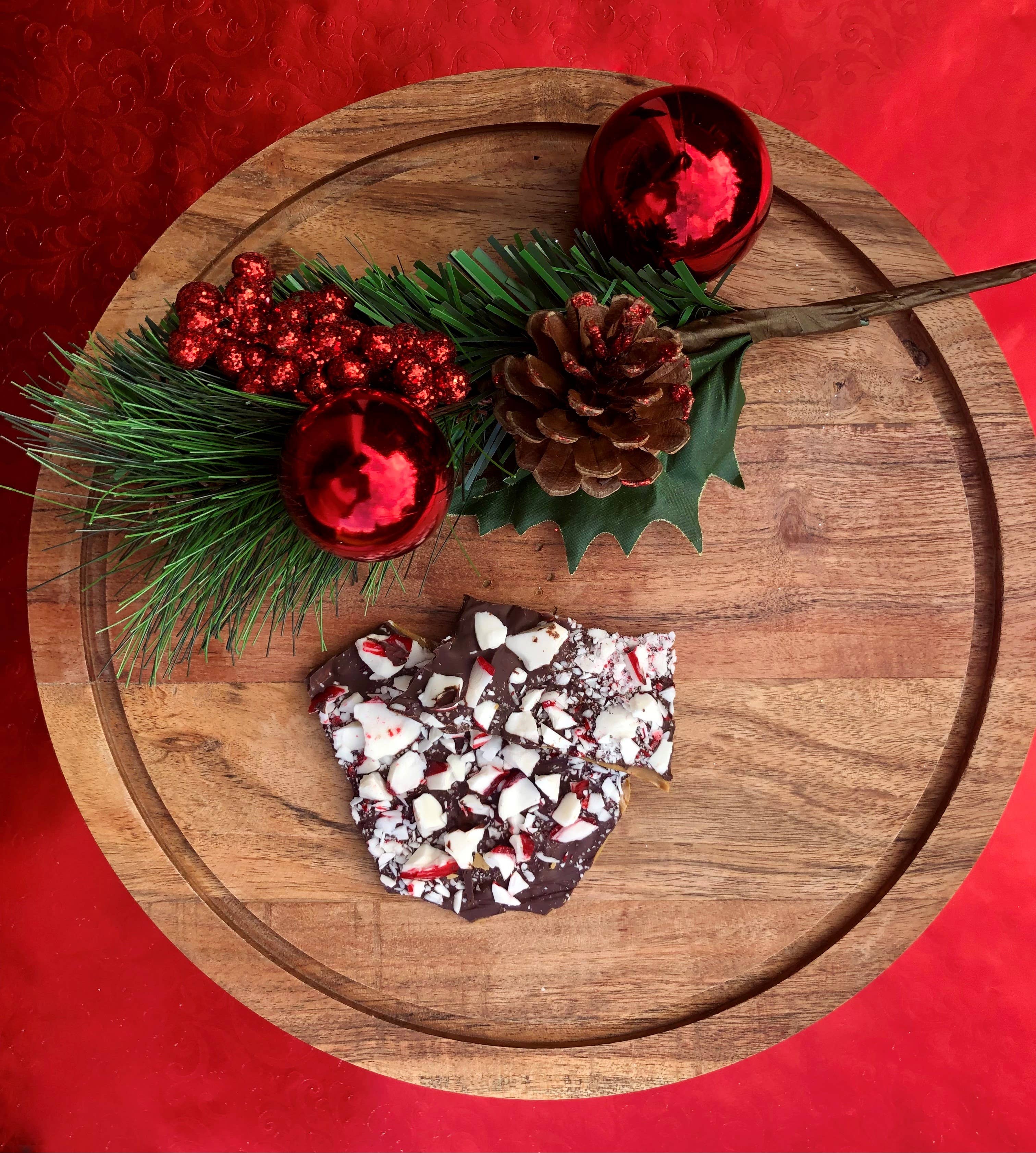 Jensen Toffee Company - Vendita all'ingrosso Toffee - Toffee al cioccolato fondente alla menta piperita1