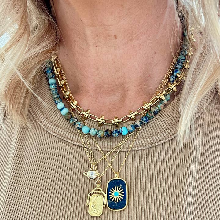 Jessica Matrasko Jewelry - Wholesale Beaded/pearl necklace - Lily Necklace1