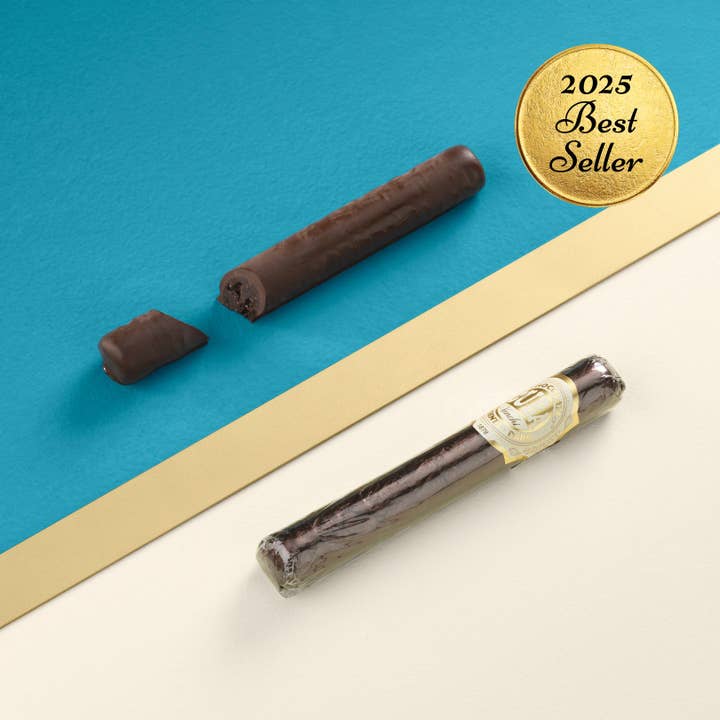 Orange Chocolate Cigar - Italian Gourmet Chocolate for wholesale by Venchi