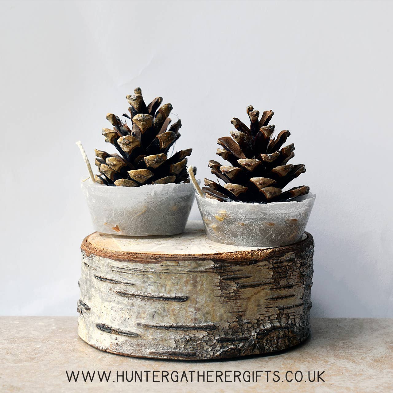 Hunter Gatherer Gifts - Vendita all'ingrosso Bracieri - Confezione da 6 accendifuoco a cono Kindle al profumo di cannella2