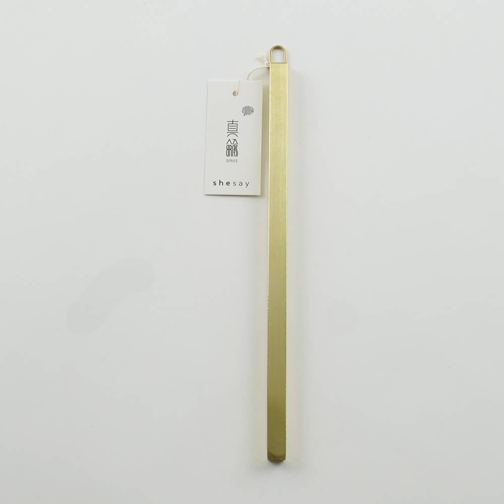 shesay - Wholesale Vase - Wall Brass Stick Vase – Minimalist Display for Dried Flowers1