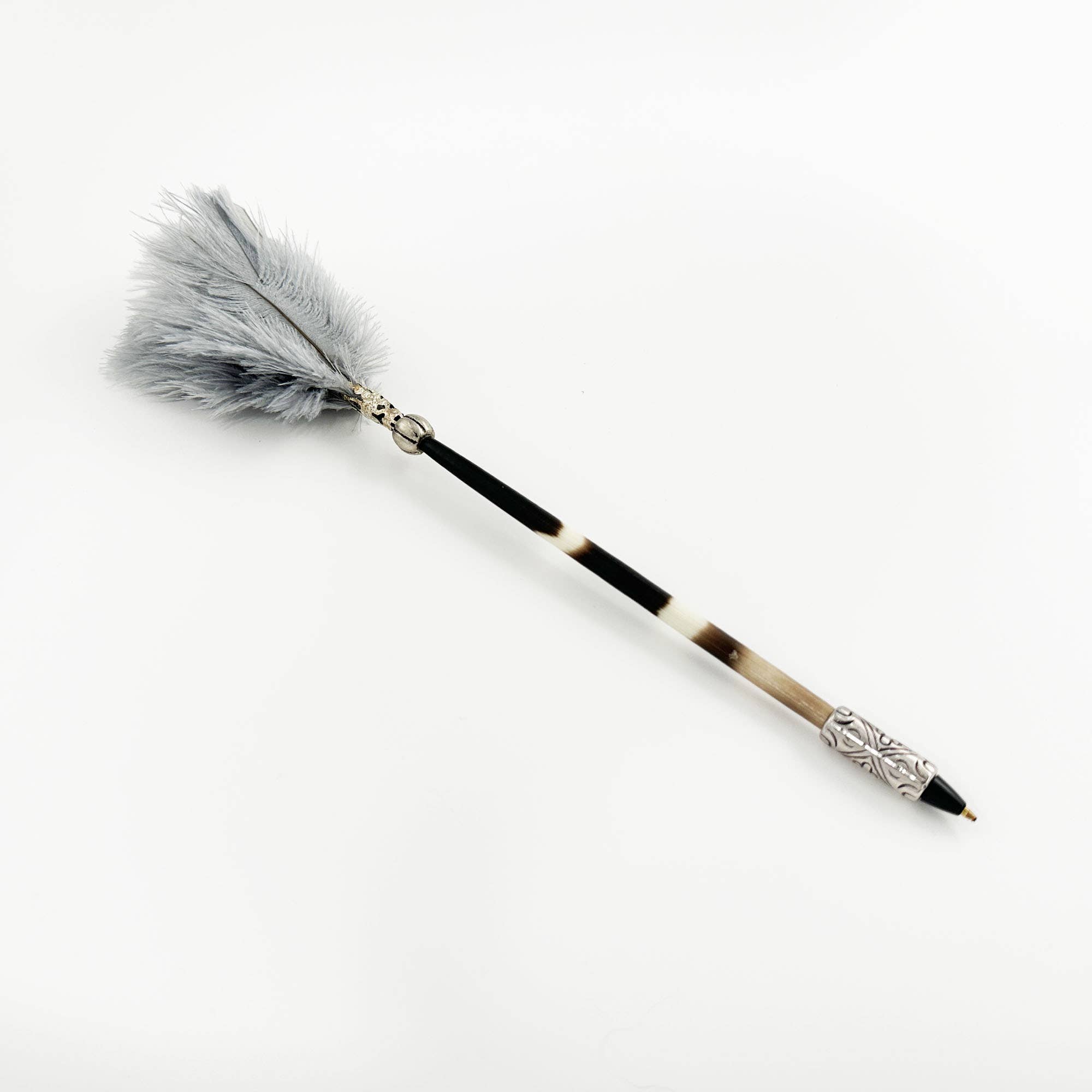 OUTPOST ORIGINAL - Wholesale Pen - Porcupine Quill Pen with Ostrich Feathers7