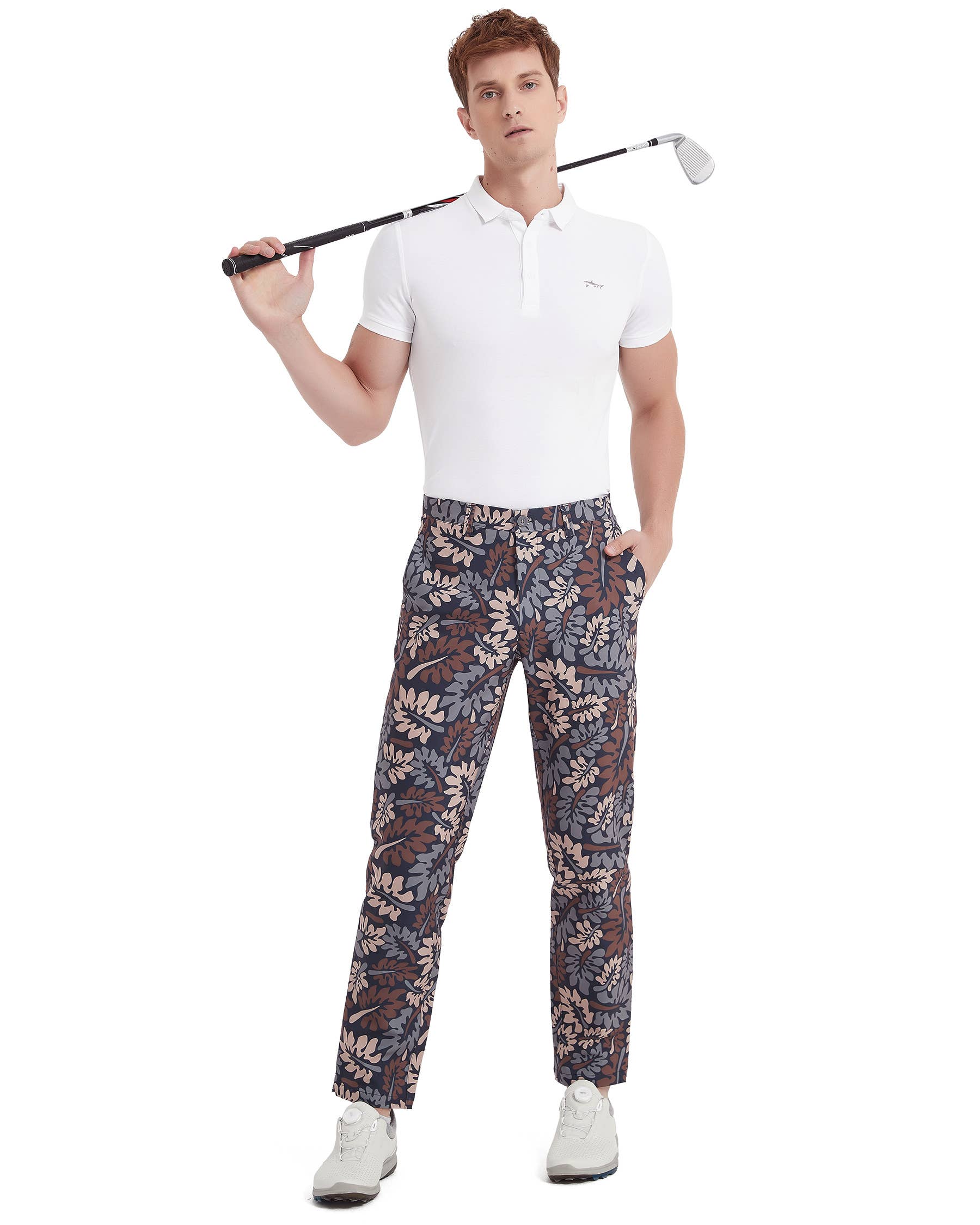 Qing Dao Lai Si Ma Te Fang Zhi You Xian Gong Si - Wholesale Pants - Men's - Men's Stretch Tech Performance Golf Pants Solid & Printed21