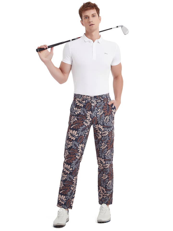 Qing Dao Lai Si Ma Te Fang Zhi You Xian Gong Si - Wholesale Pants - Men's - Men's Stretch Tech Performance Golf Pants Solid & Printed21