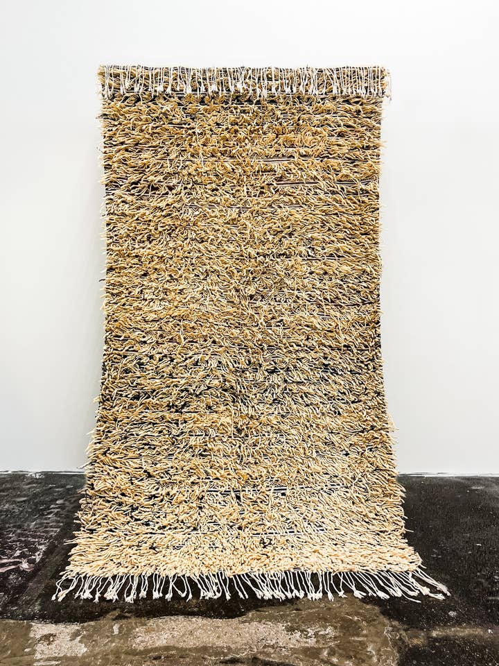 Vintage marokkanischer Berber-Teppich / Beni Ourain + Kilim / Iman für den Großhandel von MAISON ATLAS