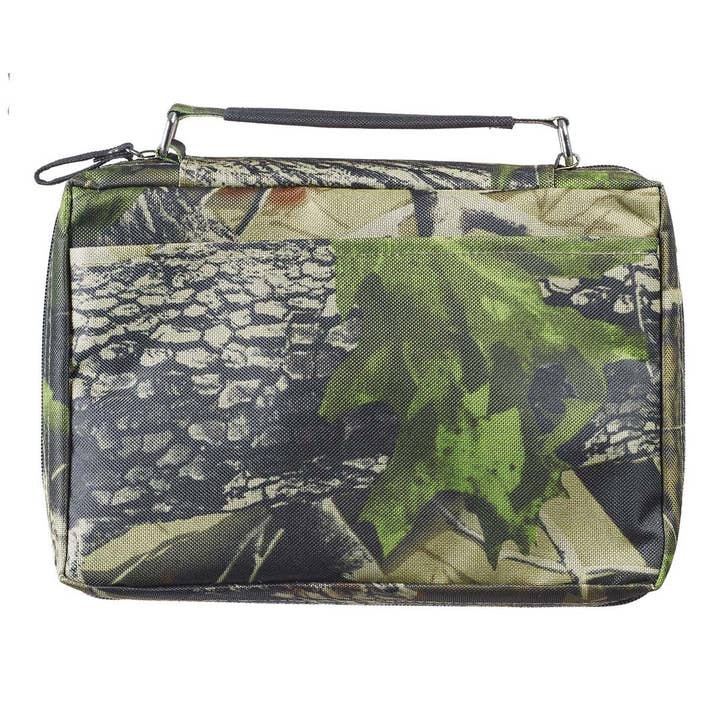 Christian Art Gifts - Wholesale Bible Cover - Bible Cover Organizer Camouflage Stand Firm 1 Cor 16:13