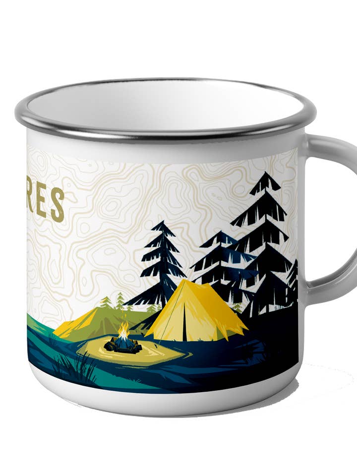 Emaljekrus vandretur for engroshandel hos AVENTURA ÉDITIONS