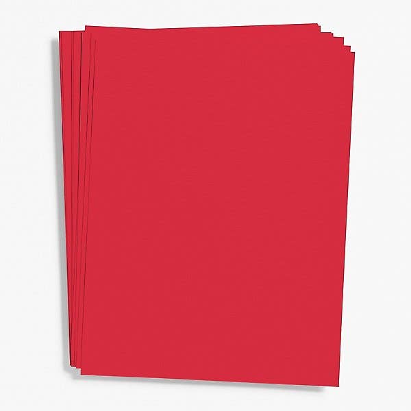 Paper Source Wholesale - Wholesale Craft Supplies - 8.5" X 11"  Cover Weight Paper Bulk Pack (50 Pack)12