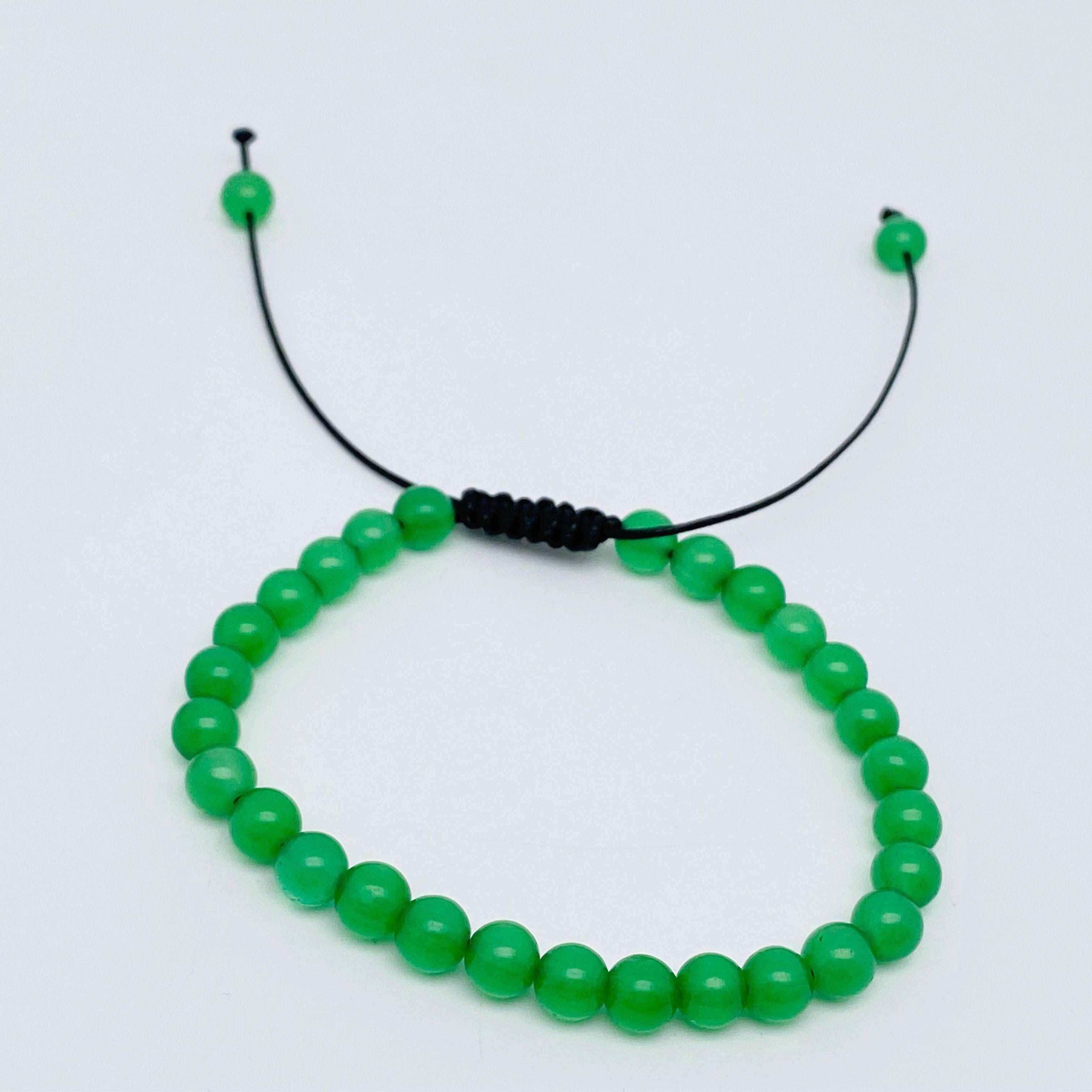 Mio Queena – wholesale Beaded bracelet – 6mm Natural Stone Hand Woven Stretch Bracelets40