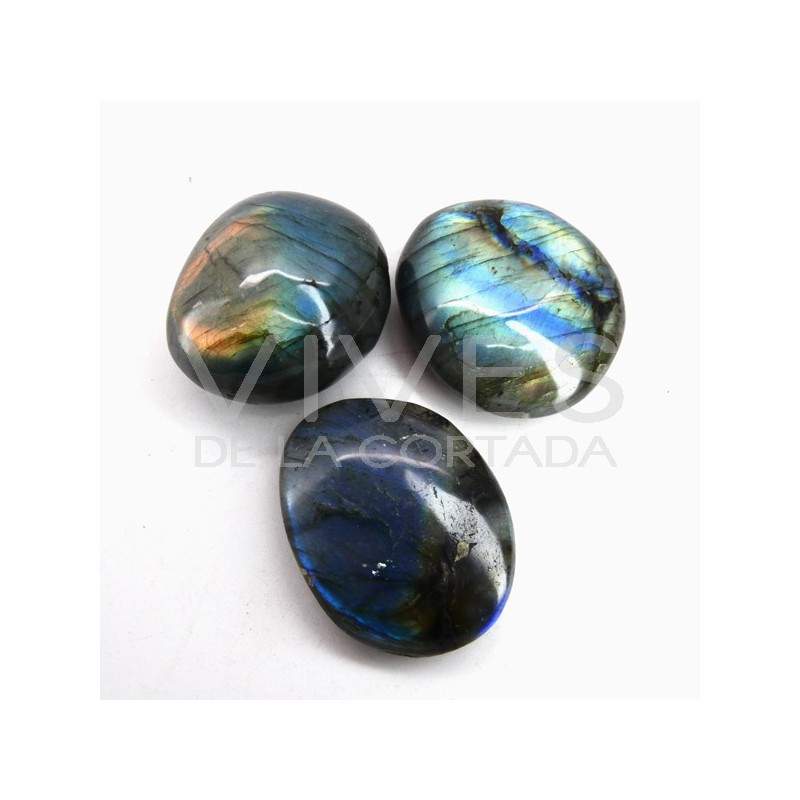 Vives de la Cortada S.L - Wholesale Spiritual Stone/Crystal - Flat Labradorite Wheels Extra T-61