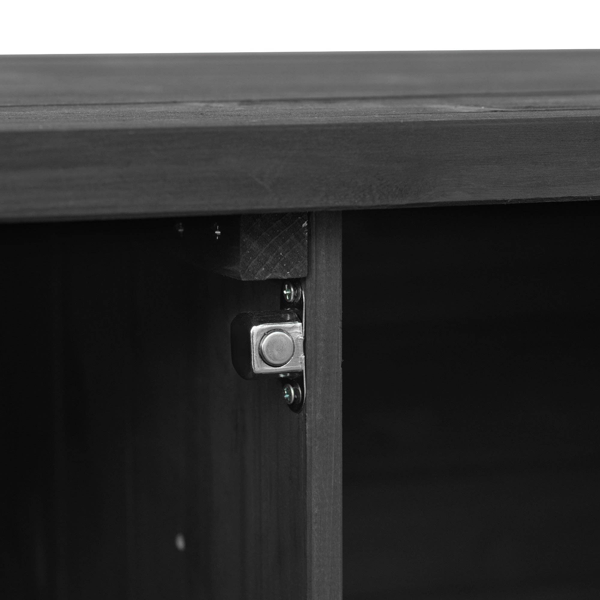 39F Inc. - Wholesale Outdoor Grill Tools - Farmhouse Solid Wood Outdoor Kitchen Island with Steel Top18