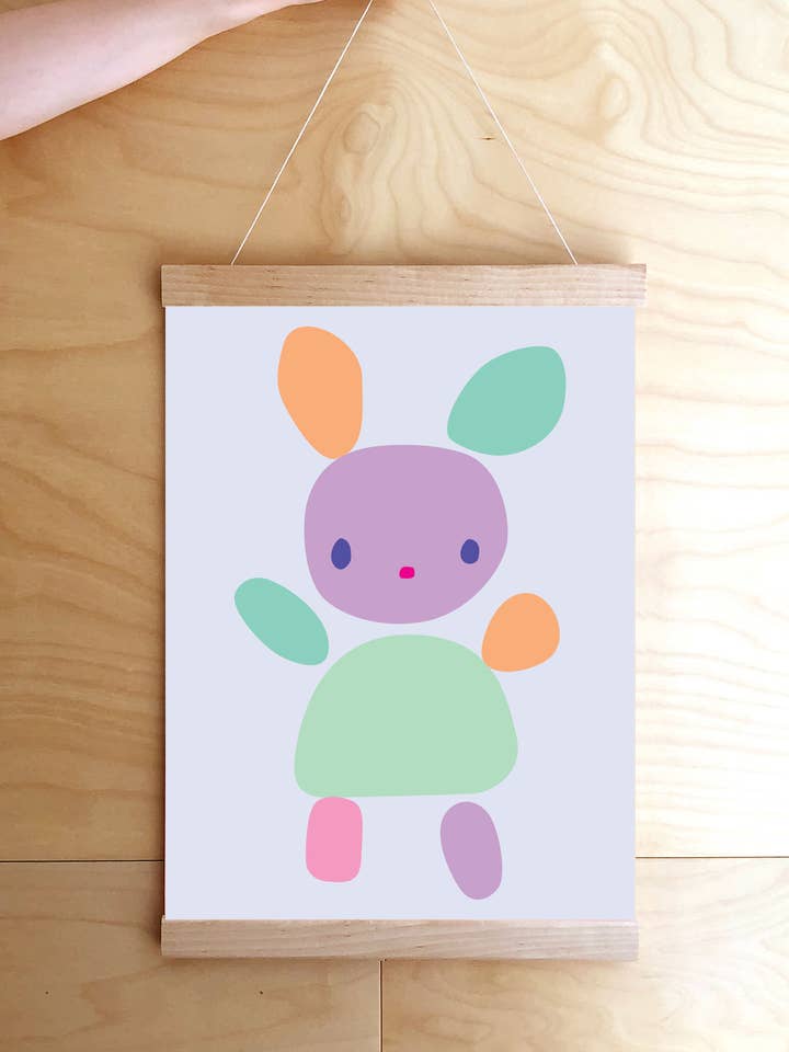 A3 Print Kanin for engroshandel hos Dicky Bird