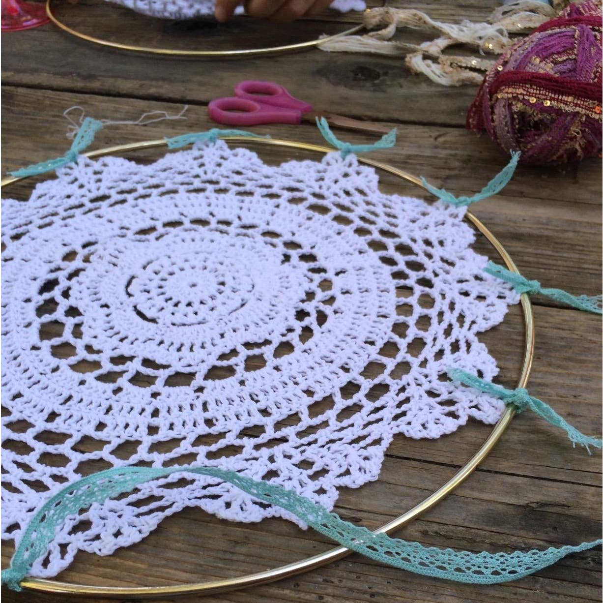 Factory Direct Craft - Wholesale Craft Supplies - Gold Metal Round Craft Ring - Select Size10