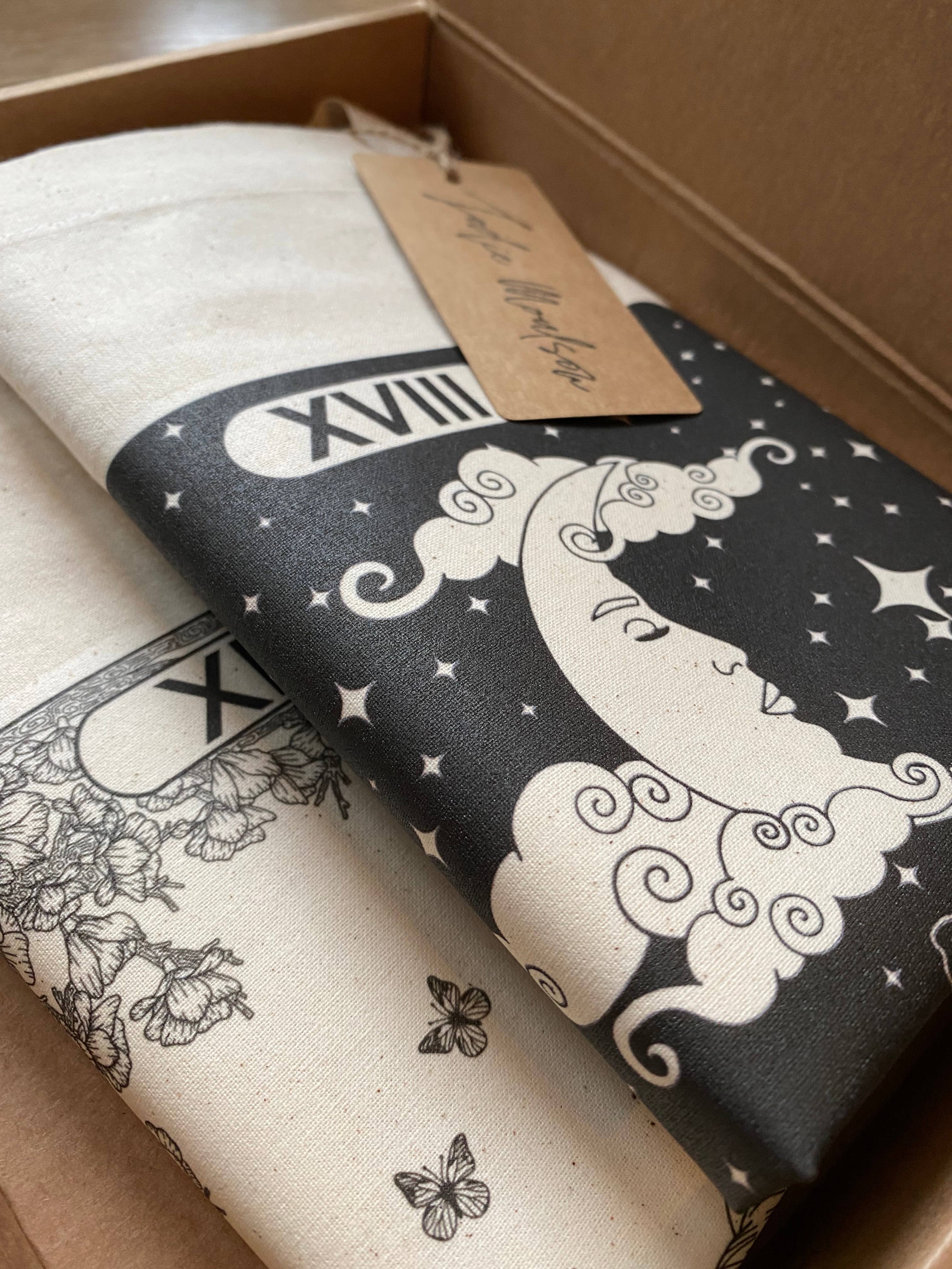 Jodie Moulson Art & Design – Sacola - Mulher por atacado – Sacola de algodão natural The Sun Tarot Card4