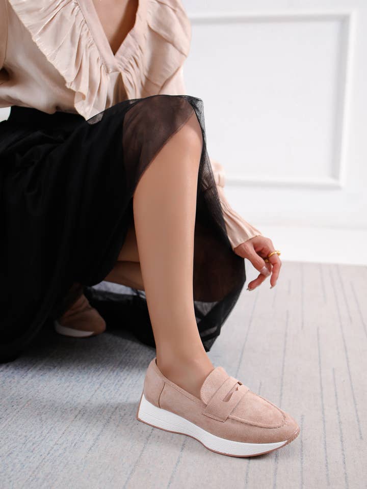 La Bottine Souriante - Vente Ballerines – femme - Mocassins Femme Semelle Plateforme Confort 19