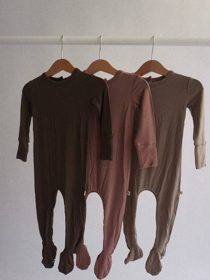 BASH X WILD - Wholesale Jumpsuit - Baby - Bamboo Footie3