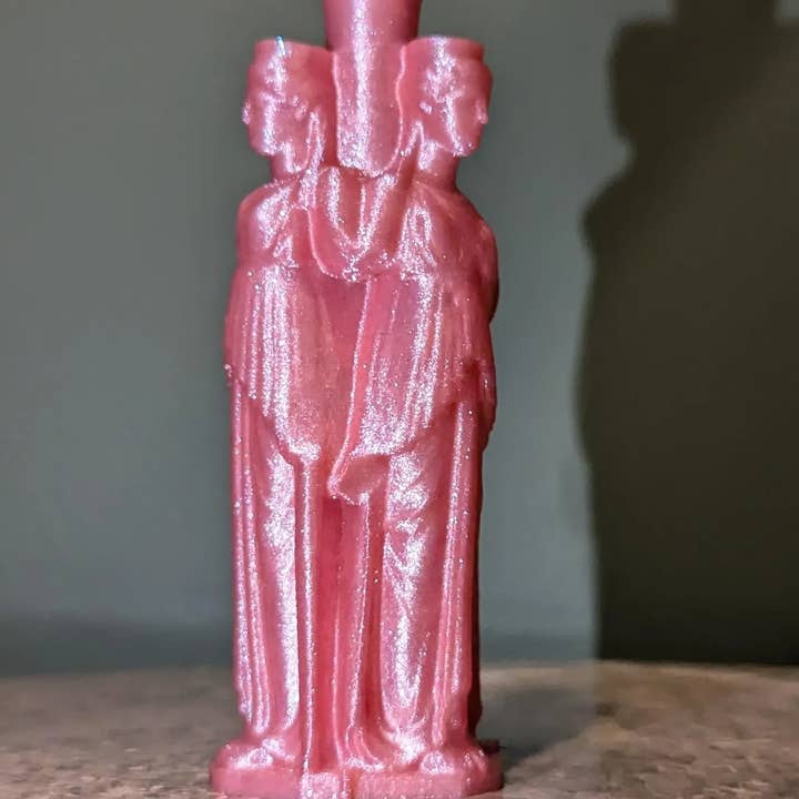 PolyhymniaAtelier - Wholesale Decorative Figurine - Hecate Altar Statue, Rose Lavender Shift 4", 3D Printed PLA5