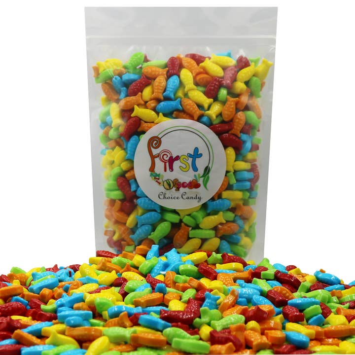 First Choice Candy - Wholesale Hard Candy - RAINBOW AQUARIUM MINI FISH GUPPIES1