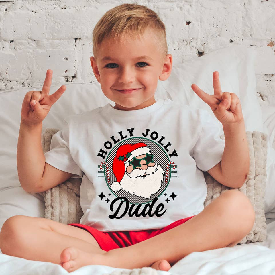 Trendy Transfers - Wholesale Sublimation Transfer - Holly Jolly Dude DTF Heat Transfer0
