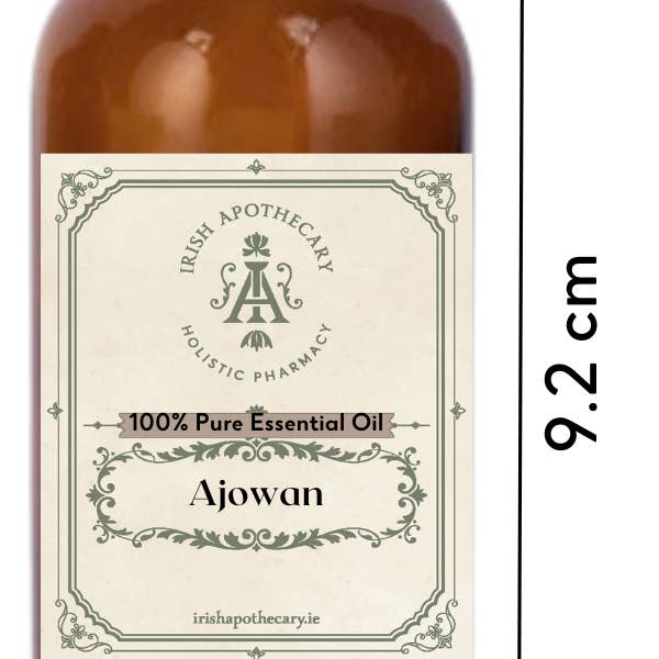 Irish Apothecary - Vendita all'ingrosso Olio essenziale - Ajowan, olio essenziale puro al 100%