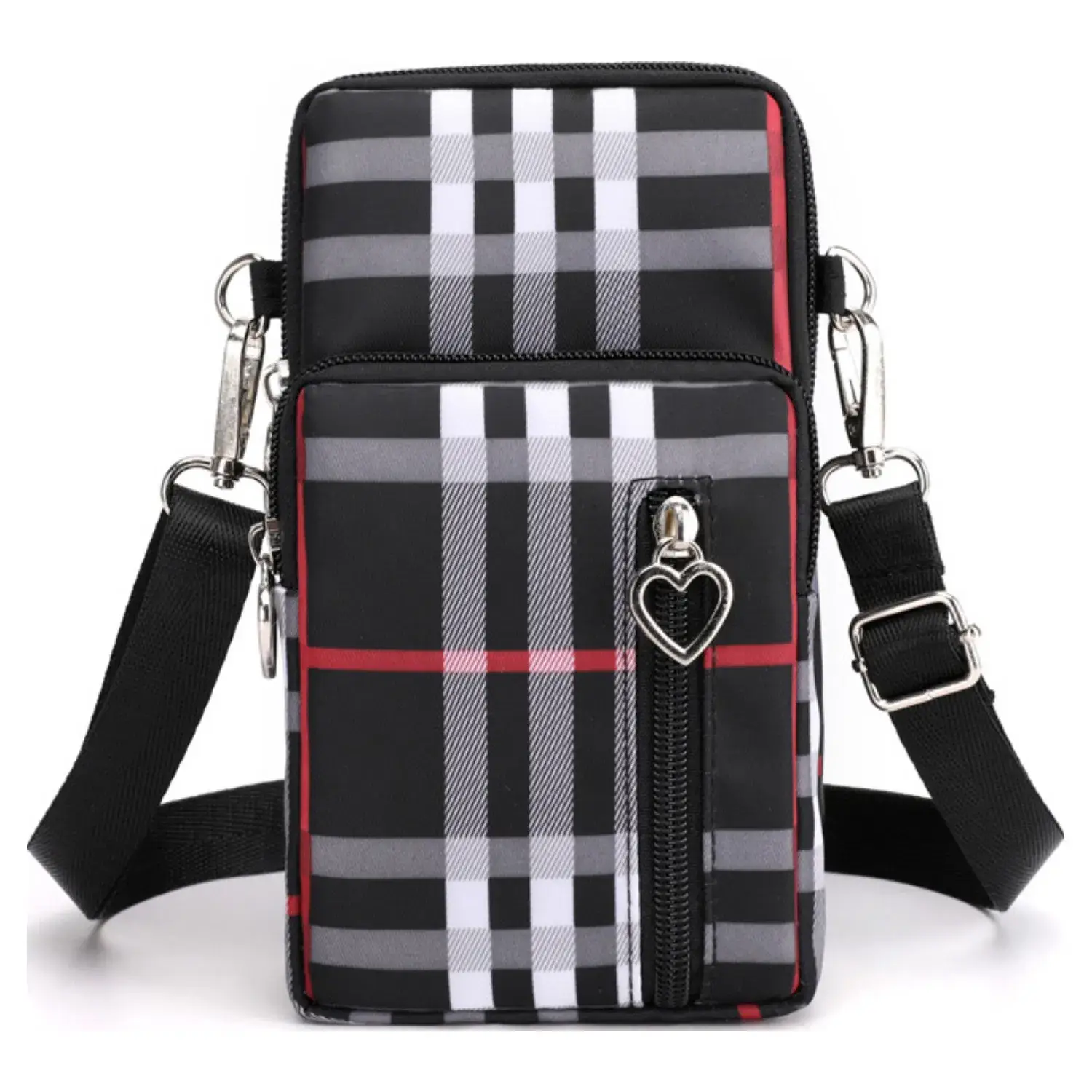 Superbia - Wholesale Crossbody Bag - Women's - Superbia 3 Zipper Splash Proof  Essential Bag Mobile Bag1