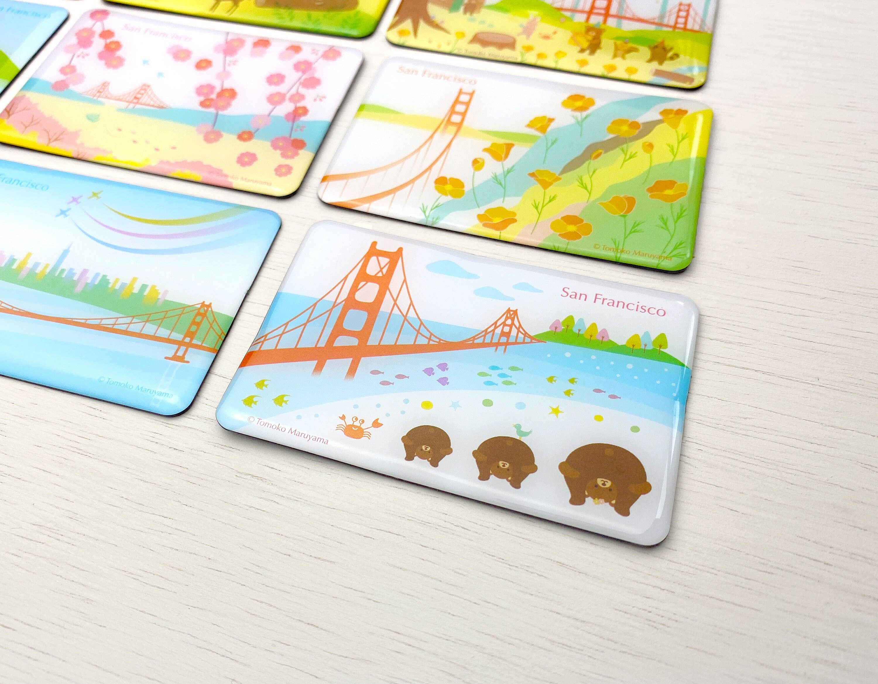 Tomoko Maruyama - Wholesale Magnet - San Francisco Magnets6