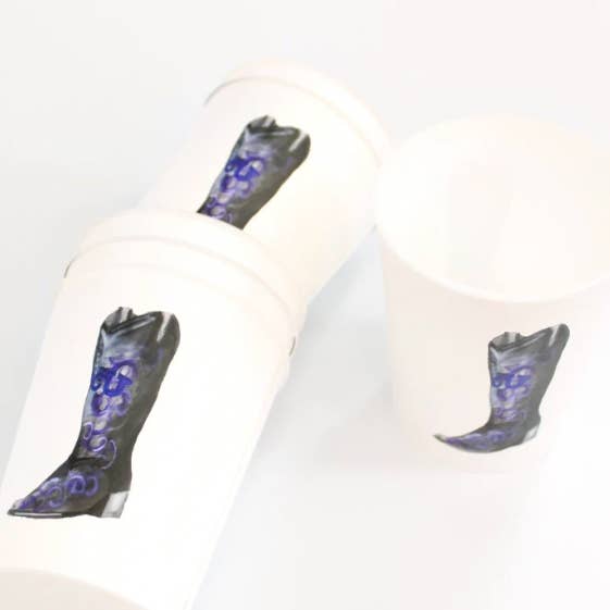 Ensemble de tasses TCU Boots pour la vente par FOSTER