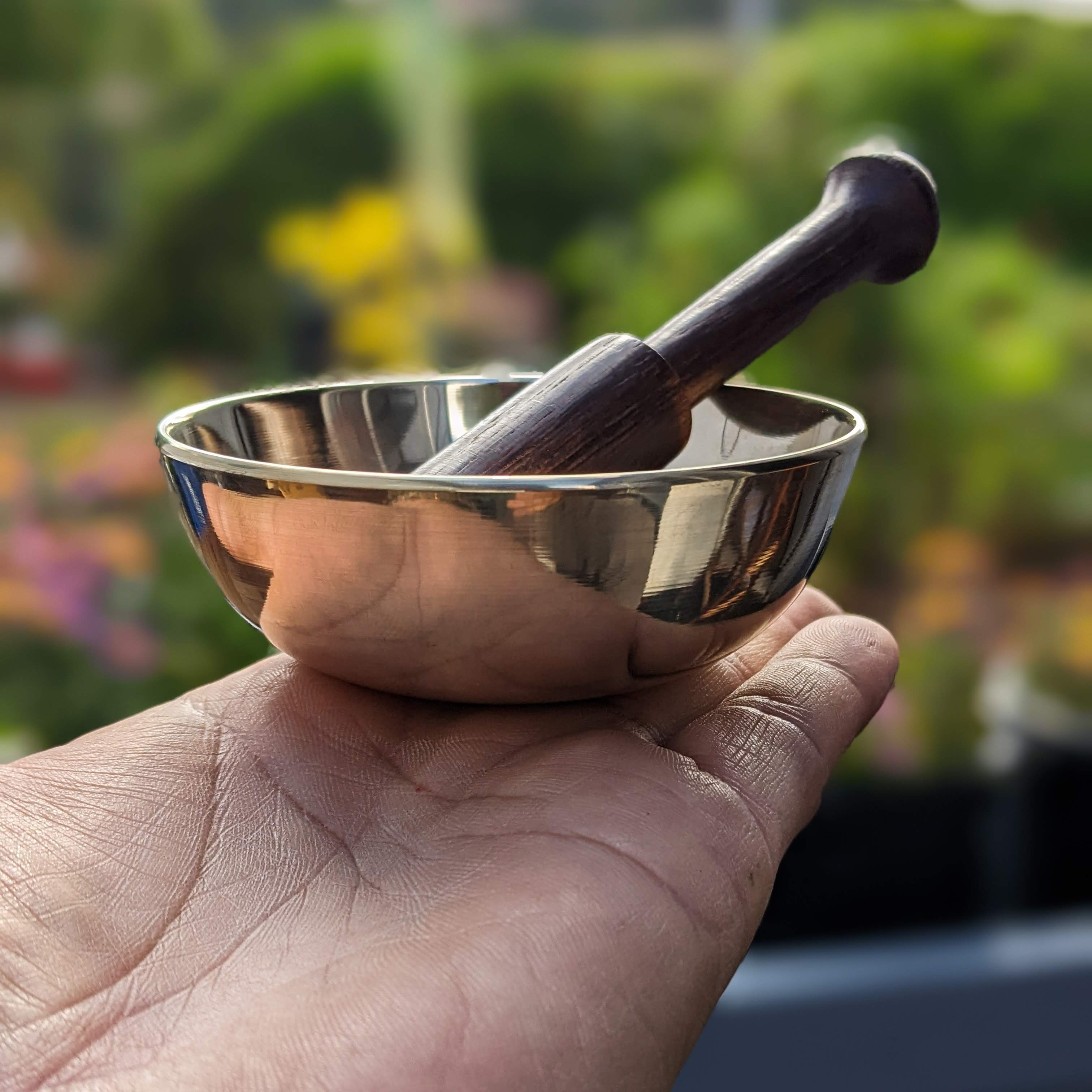 Tenzing Collections - Vente Accessoire de méditation - Bol chantant pour débutants avec son facile et superbe, livré avec sac4