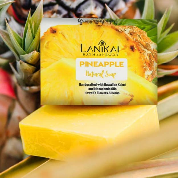 Lanikai Bath and Body - Wholesale Bar Soap - Natural Pineapple Soap0