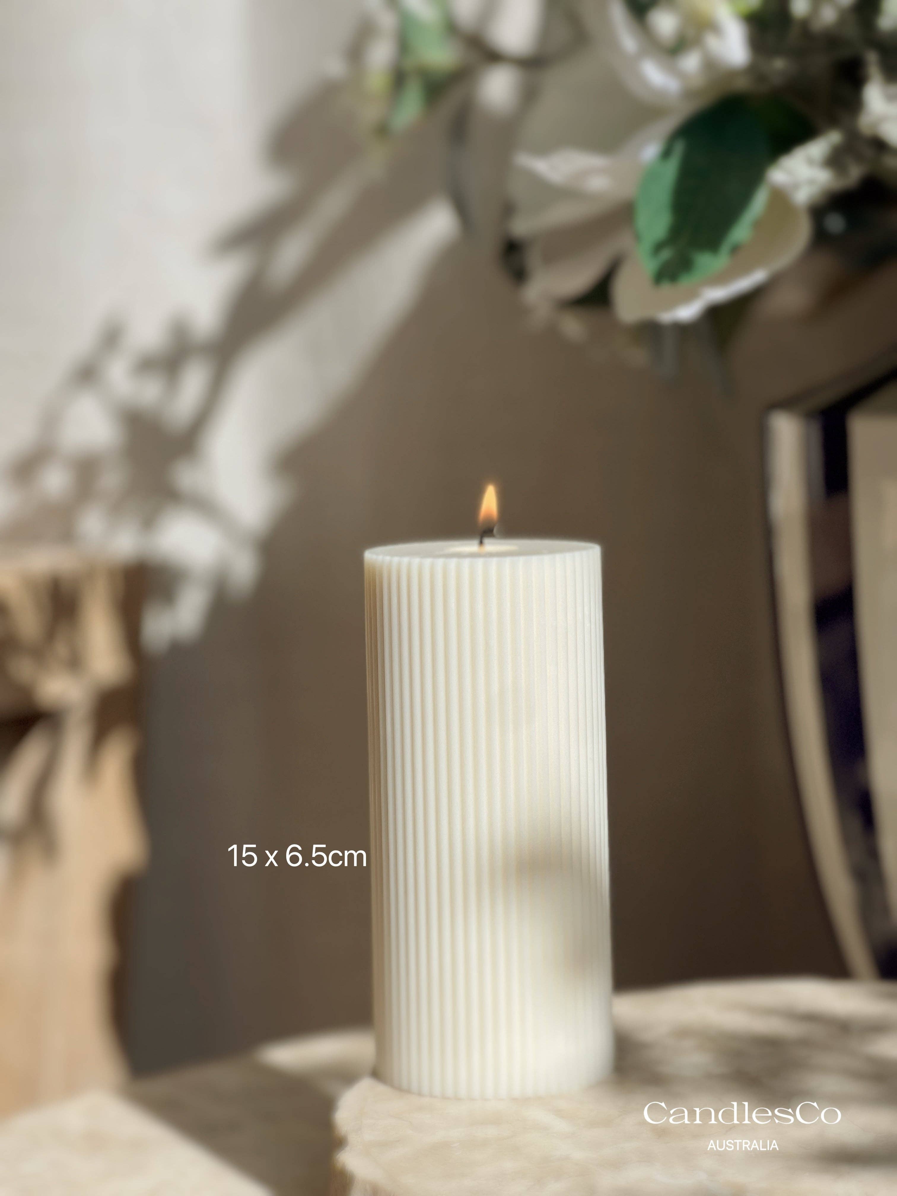 CandlesCo Australia - Wholesale Pillar candle - Classic Hand-Poured Soy Wax Pillar Candle 5