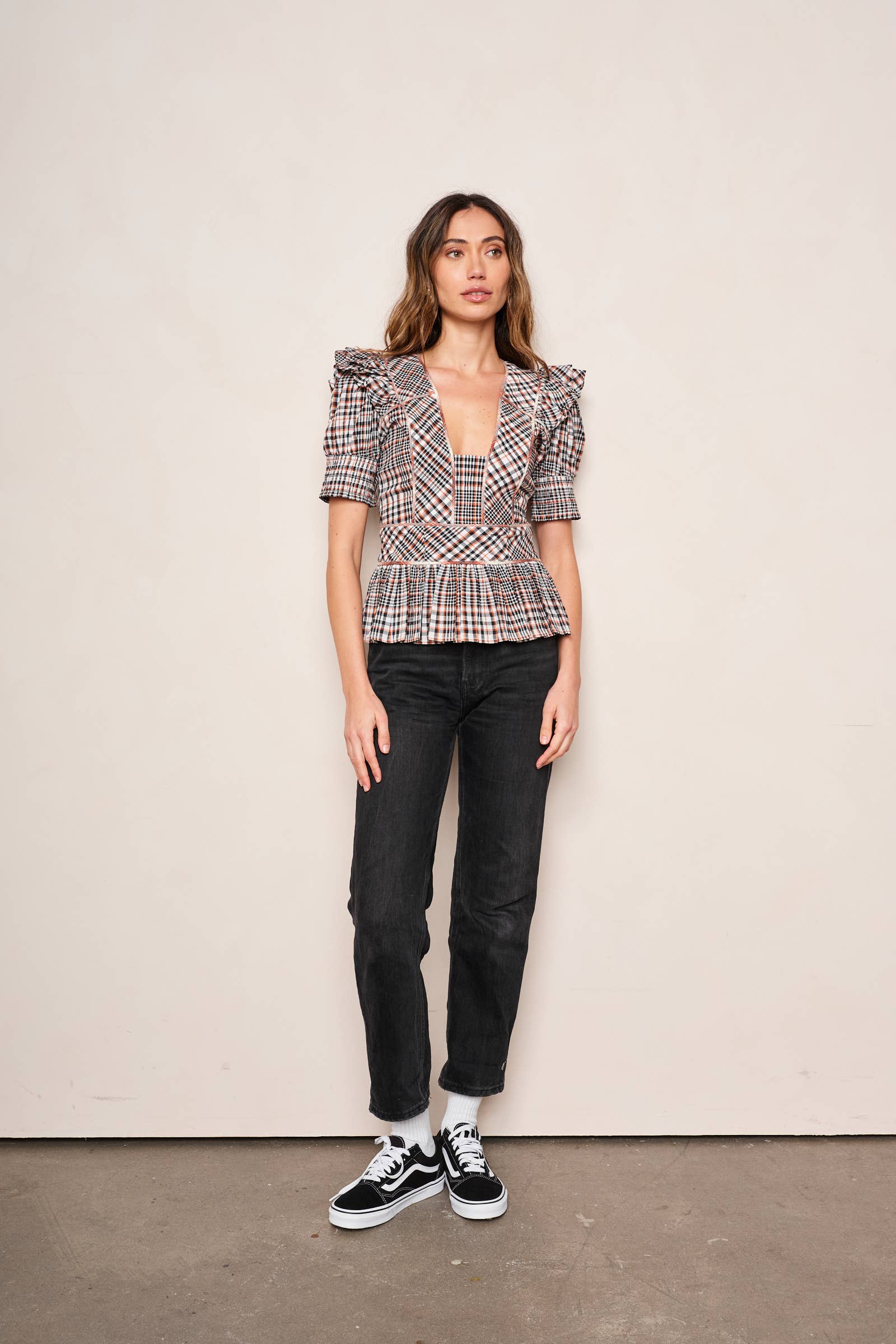 MADRAS DE OUTONO Blusa de Senhora Zoe para venda a revendedores na Faire3