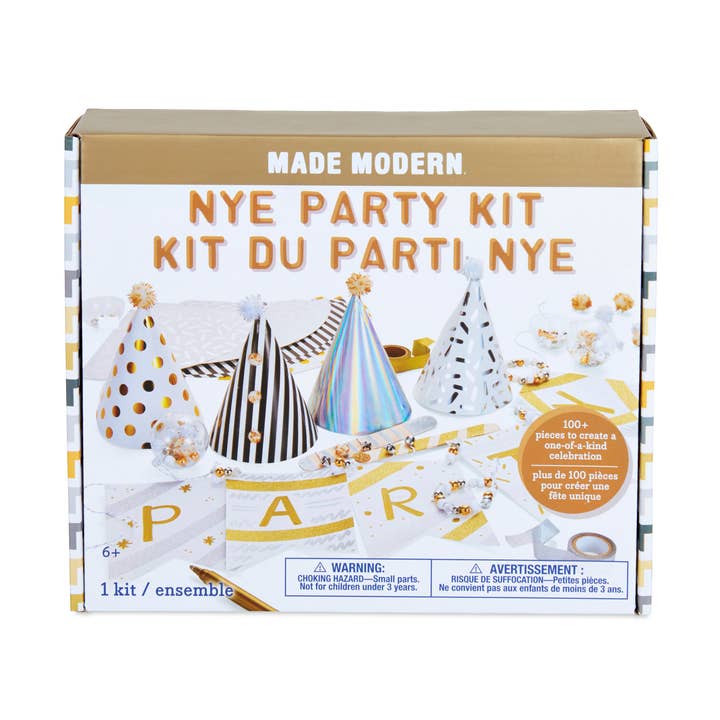 Kid Made Modern - Wholesale DIY Craft Kit - Kids - New Years Eve Party Kit0