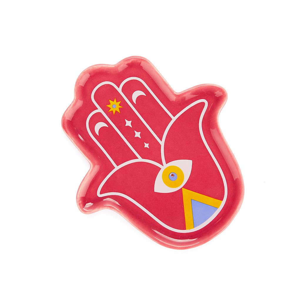 Balvi - Wholesale Incense - Incense holder, Lucky Hand, red, ceramic4