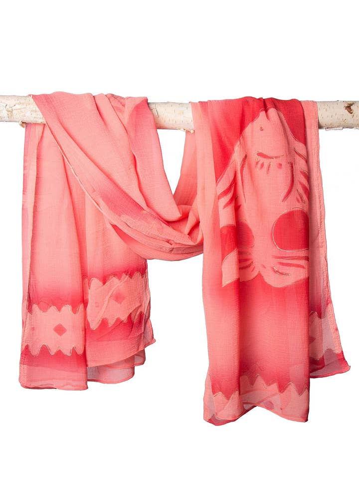 Dupion Scarf for wholesale by Veroma Gifts