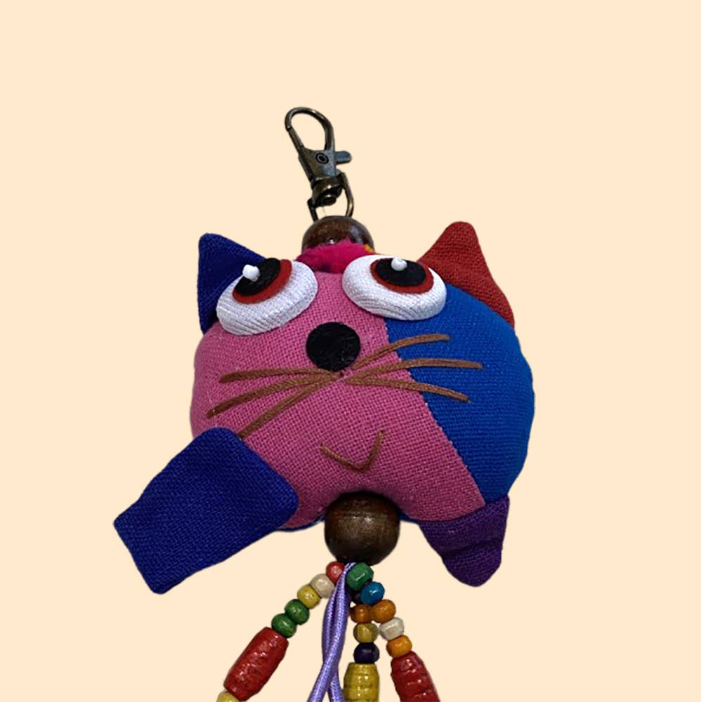 VIE – Engroshandel Nøglering - Dame – Plush taske Tag/nøglering, 15cm1