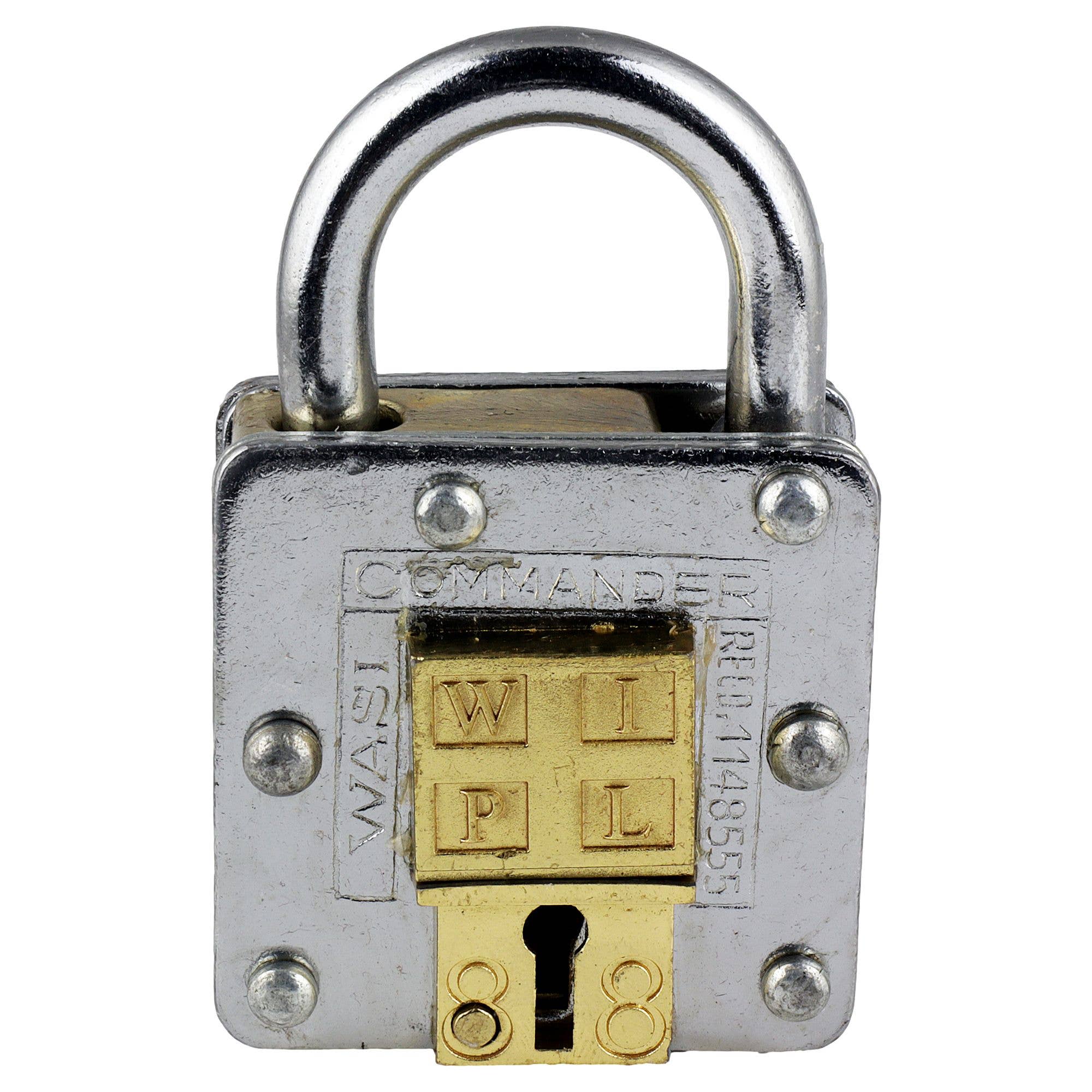 Tribal Trade GmbH - Wholesale Brain Game - Kids - Padlock trick lock pin puzzle0