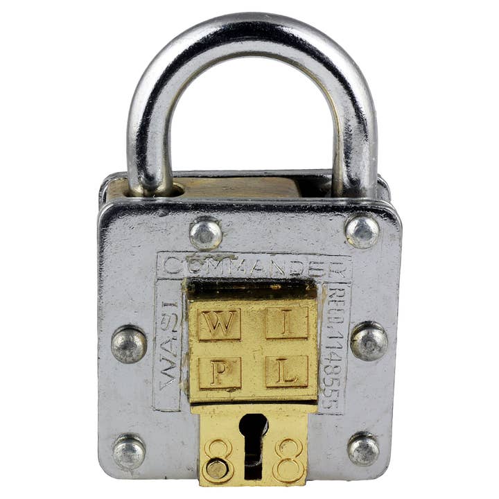 Tribal Trade GmbH - Wholesale Brain Game - Kids - Padlock trick lock pin puzzle