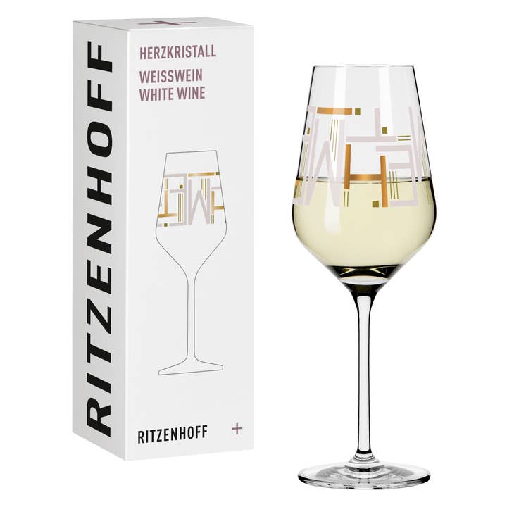 Herzkristal white wine glass #10 for wholesale by Ritzenhoff