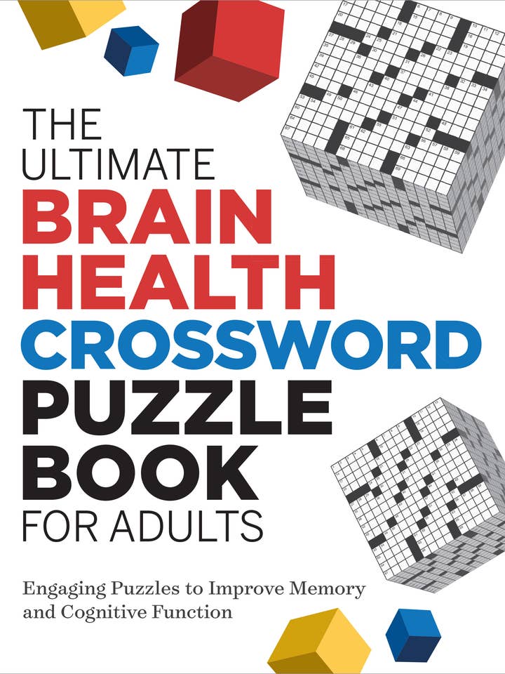 Ultimate Brain Health Crossword Puzzle Book for Adults for wholesale by Sourcebooks