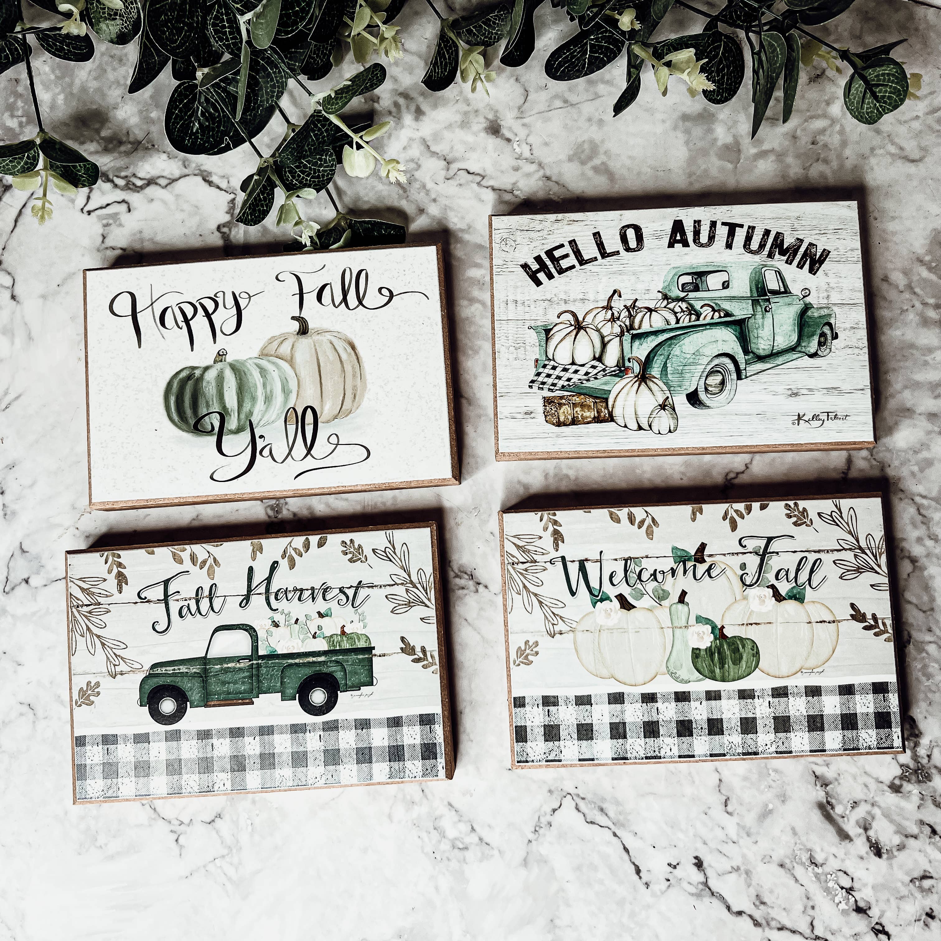 Gia Roma - Wholesale Sign - Hello Pumpkin Signs, PSL Lover Home Decorations + Gifts22