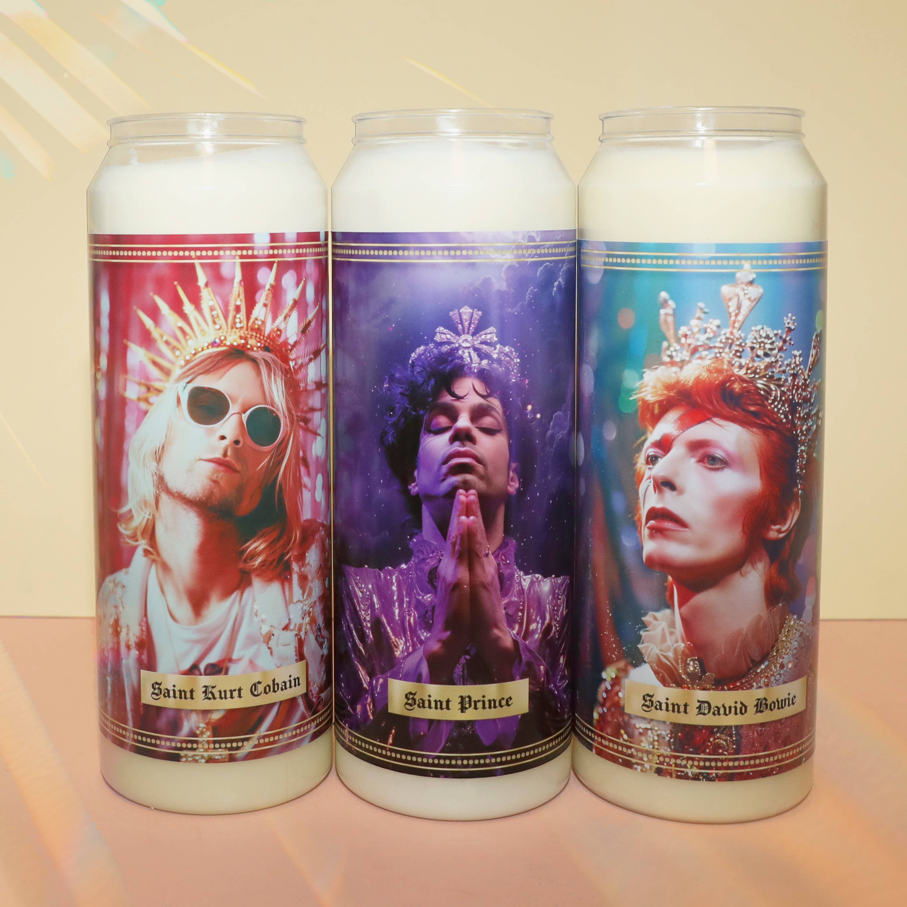 Icon Maniacs - Wholesale Votive Candle - David Bowie candle3