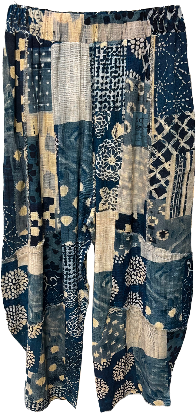 LeParisPetit by I Love Linen - Wholesale Pants - Women's - Harem Pants in Cotton Gauze—Six (6) Patterns/Colors3