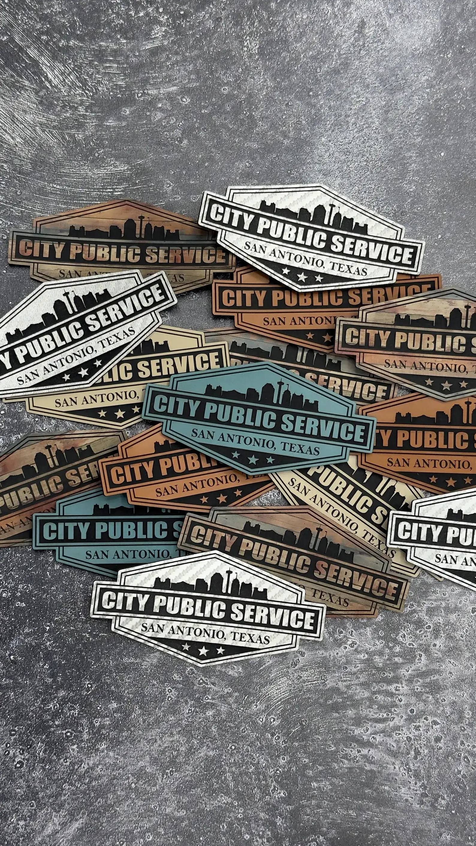 Dye and Pine - Wholesale Patch - Genuine Leather Patches, Adhesive Patch, Patches for Hats2