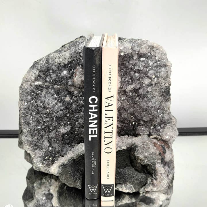 XL Quartz Crystal Bookends for wholesale by Distinction Crystals
